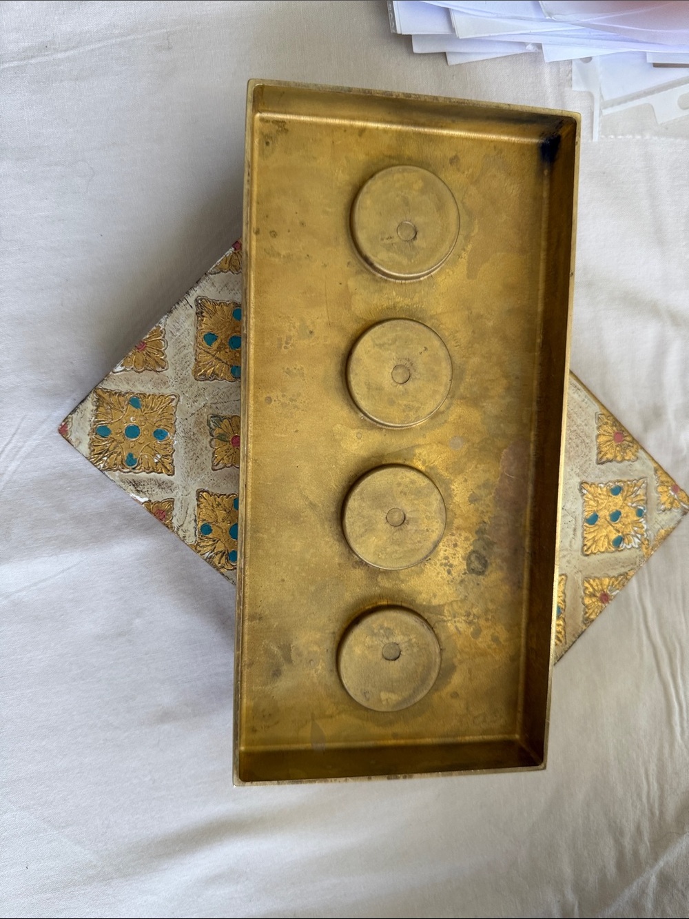 Westman Atelier Gold Brush Display Tray - Picture 7 of 7